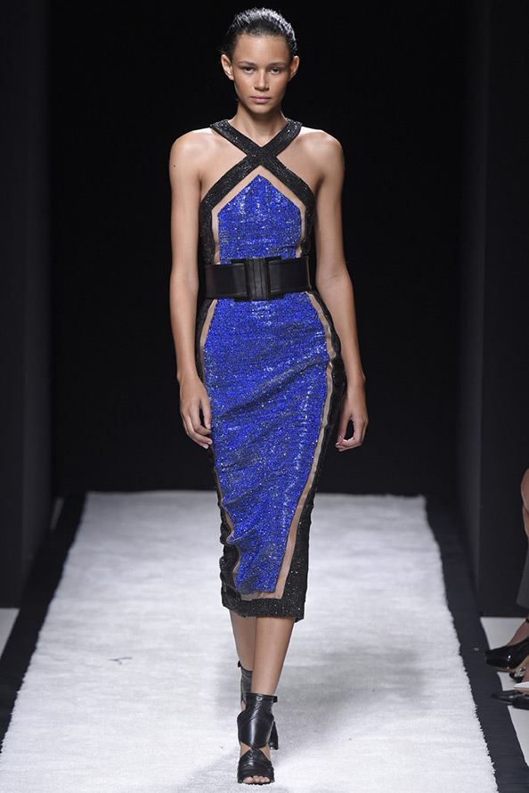 Balmain Blue Dress