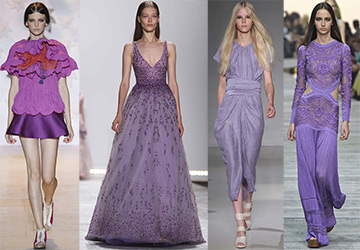 Purple and lavender dresses 2024