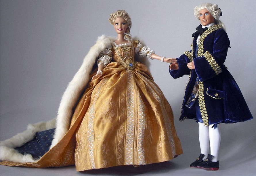 Historical costume for dolls