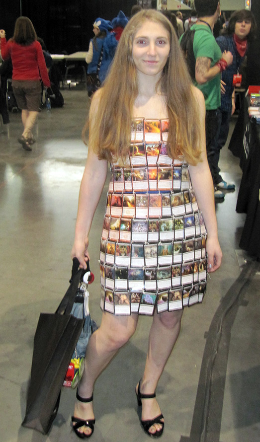 Tarot card dress