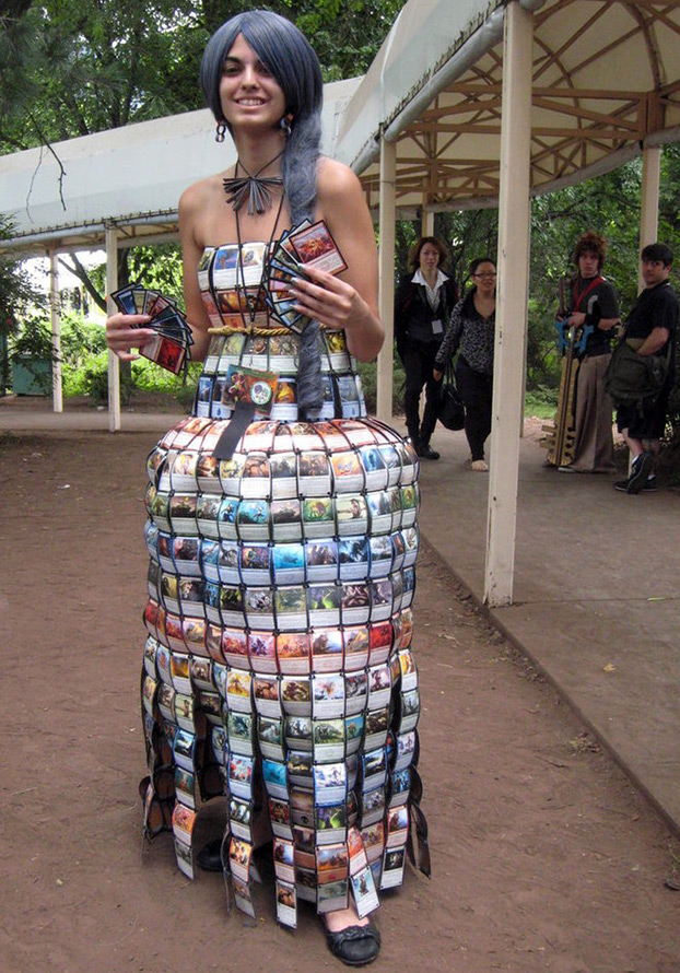 Tarot card dress