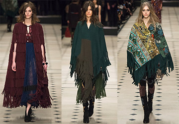 Capes and ponchos fall-winter 2024-2025