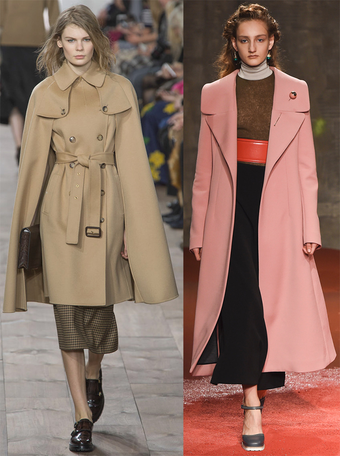 Coat by Michael Kors and Marni