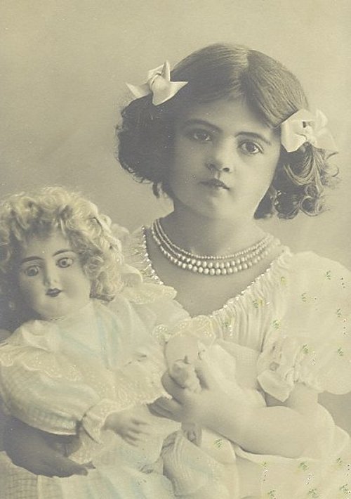 Vintage doll photo