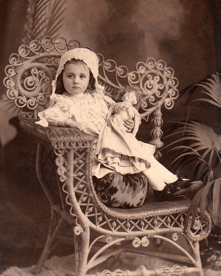 Antique doll photo