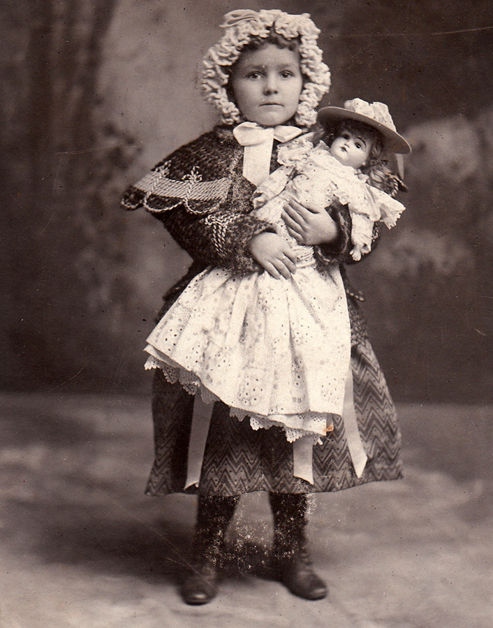 Vintage doll photo