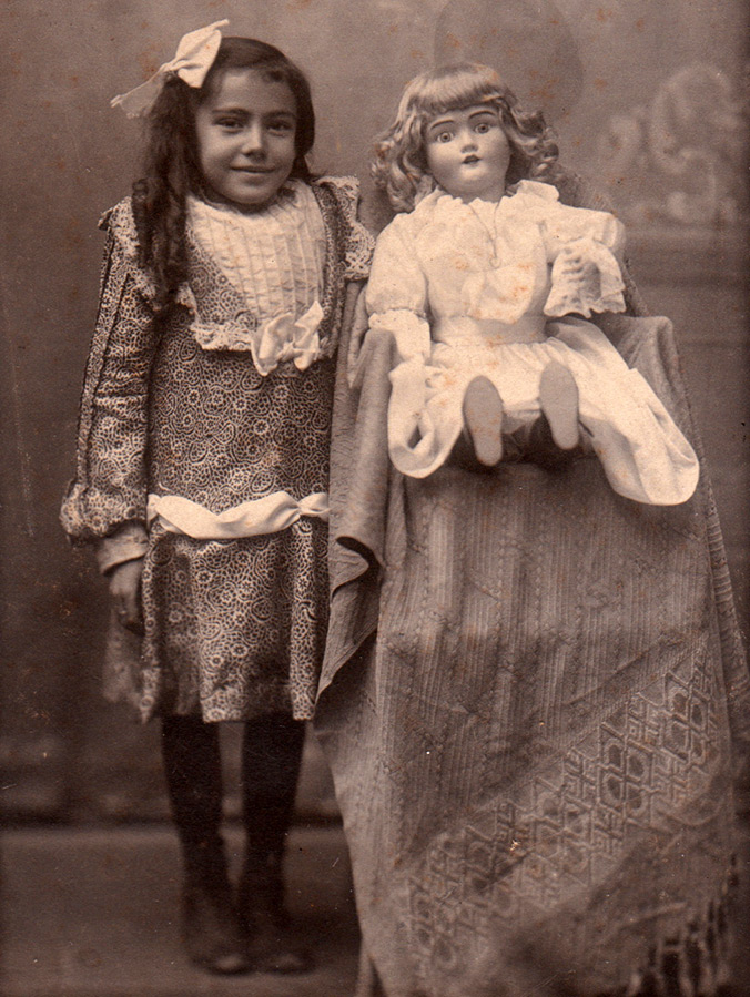 Antique doll photo