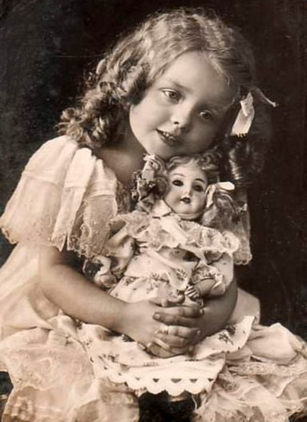 Antique doll photo