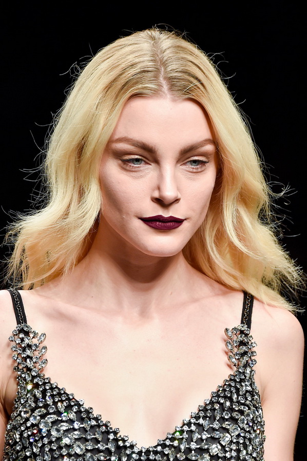 Jessica Stam at the Ermanno Scervino show