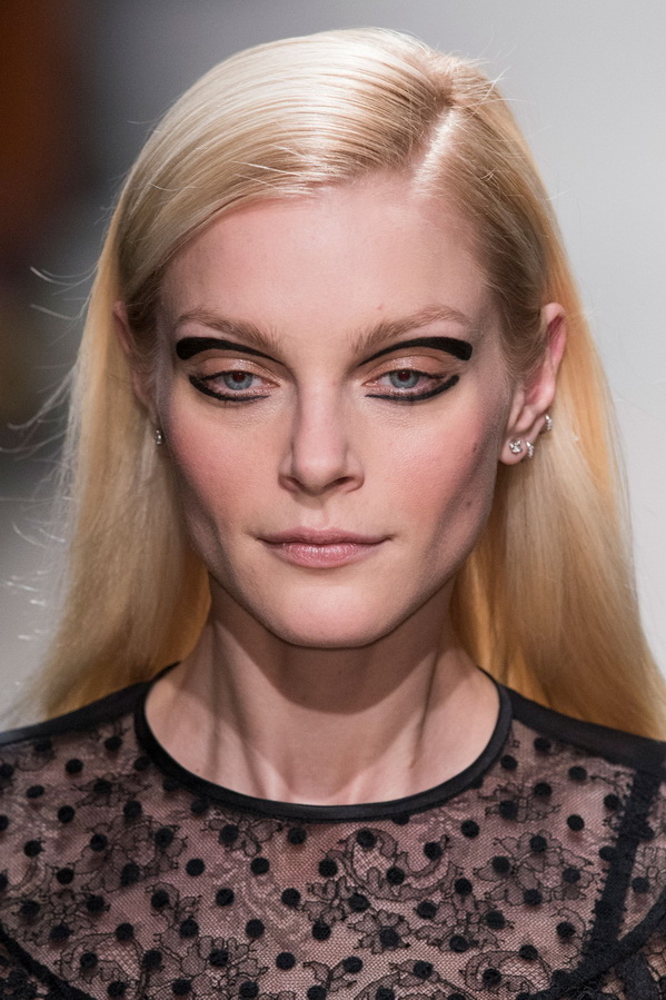 The Rochas collection and Jessica Stam