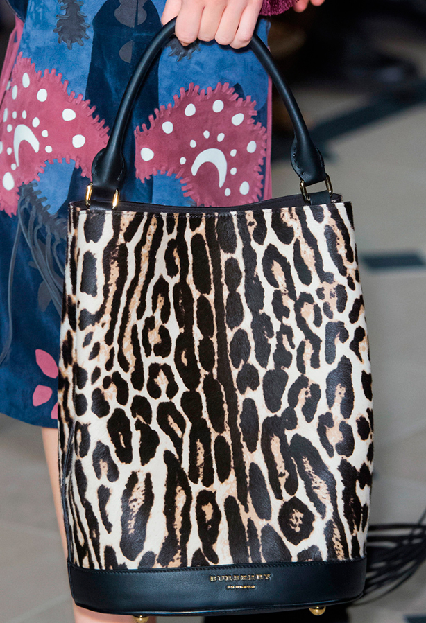 Leopard print bag