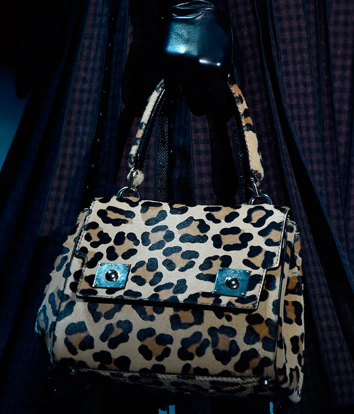 Leopard print bag