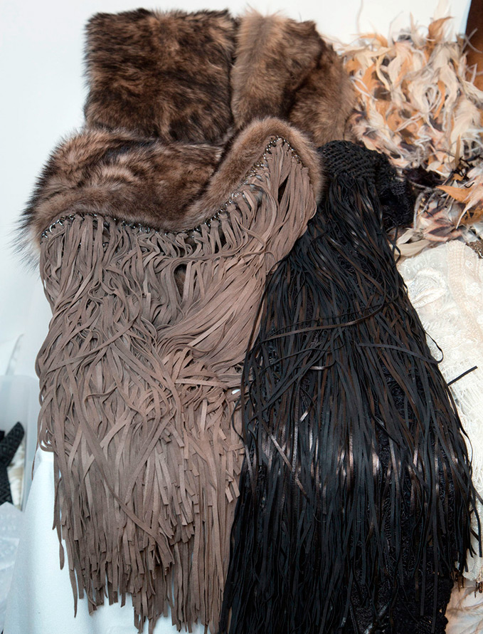 Fringe and fur