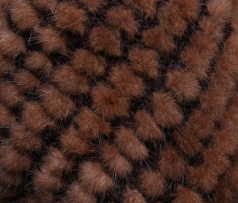 Fur knitwear for autumn and winter