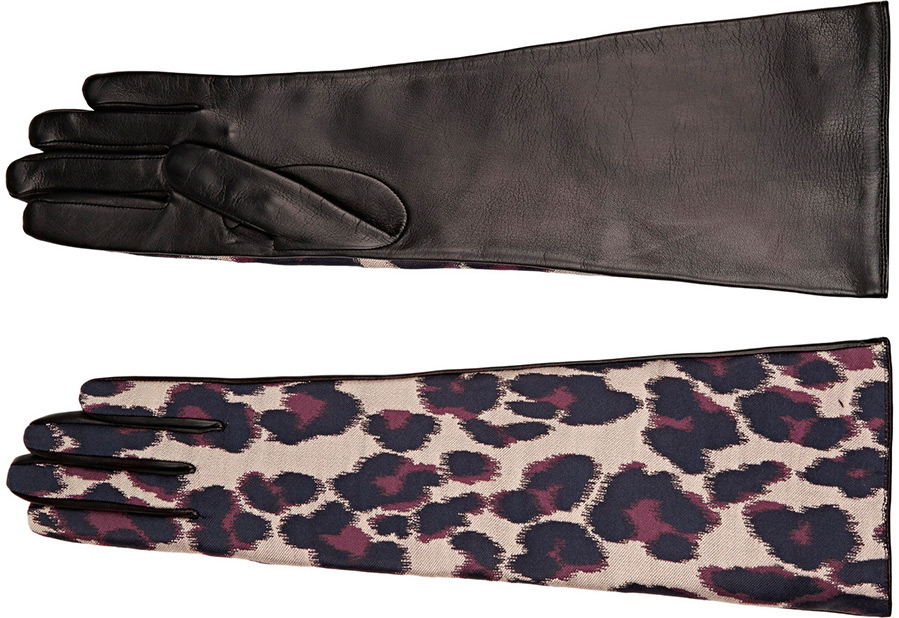 Fashionable women's gloves Lanvin