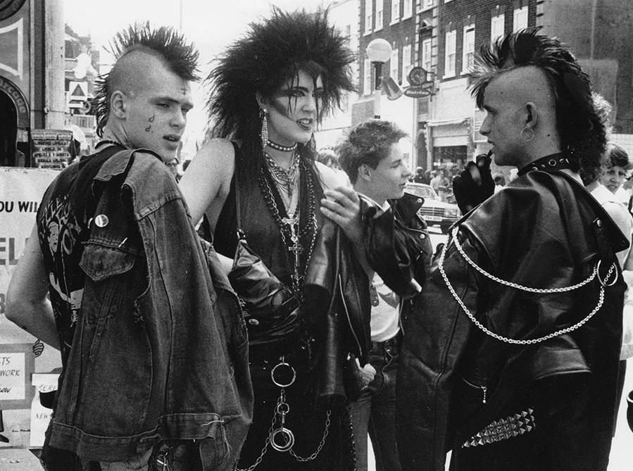 History of punk style and punk subculture