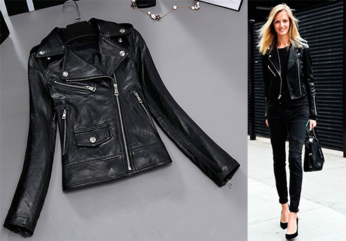 Biker jacket - photo of images and history