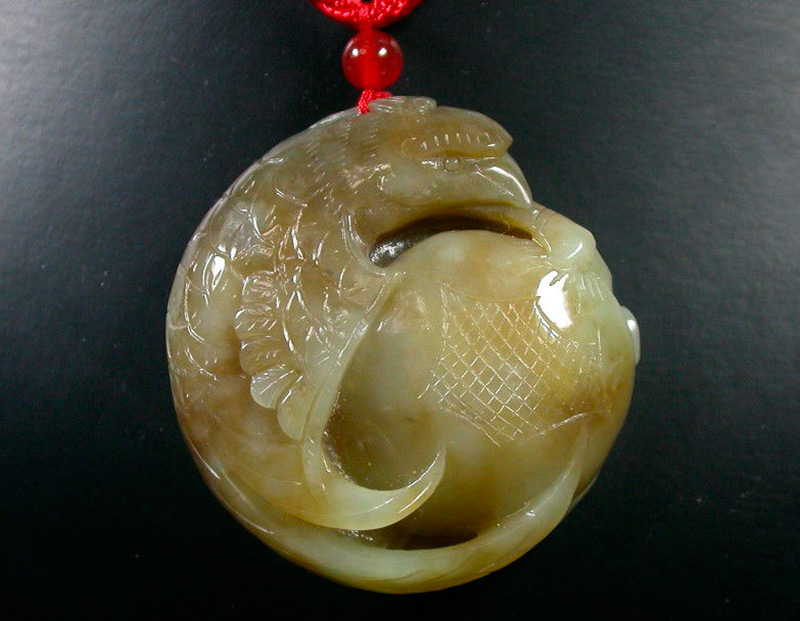 Pendentif en jade