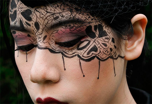 13 Lace Halloween Masks