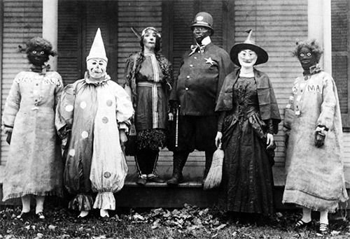 Vintage photos from Halloween