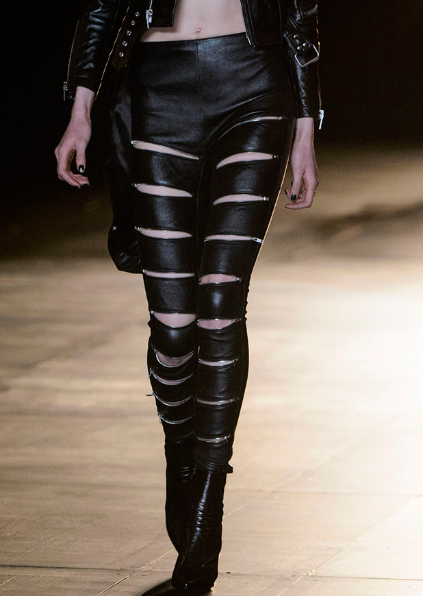 Luxurious leather pants