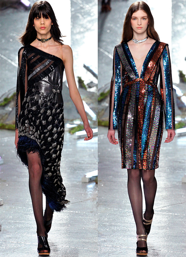 Shiny Rodarte Dresses