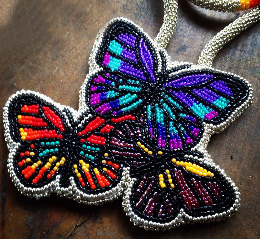 Fashionable jewelry and accessories in the form of butterflies