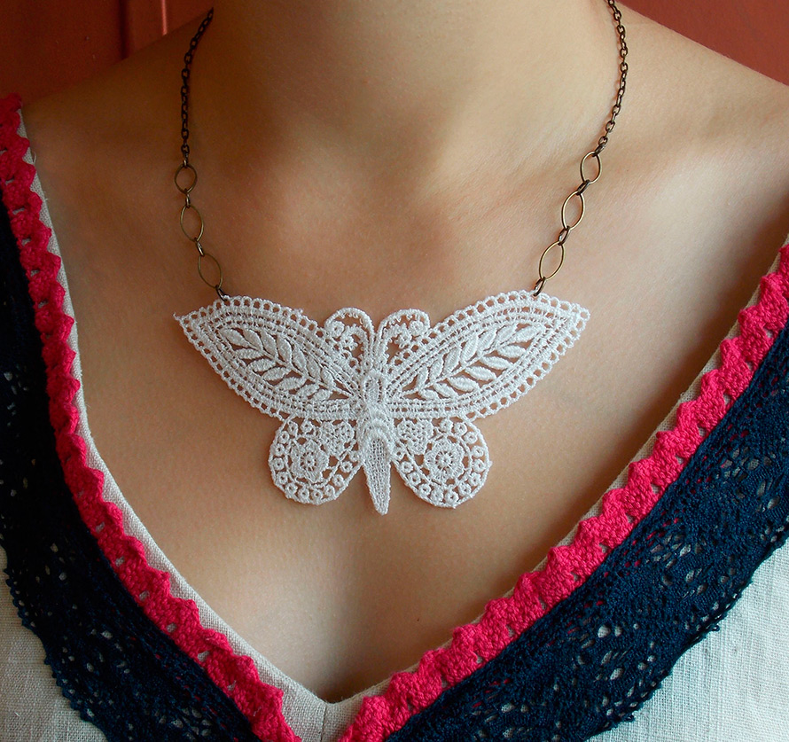 Lace butterfly