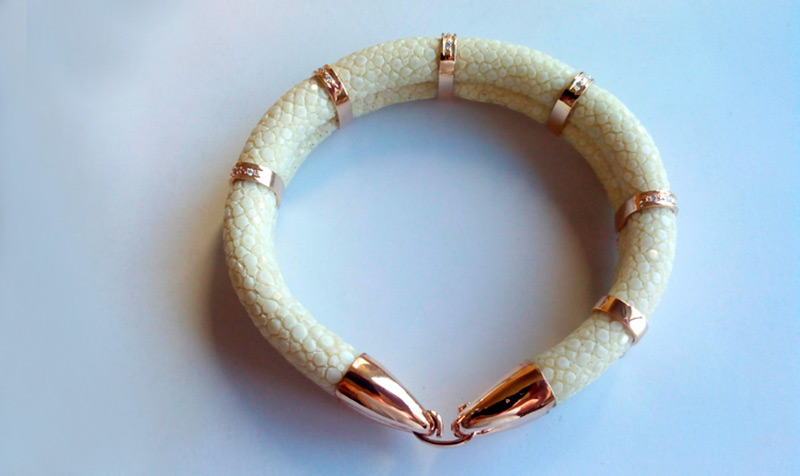 stingray leather bracelet