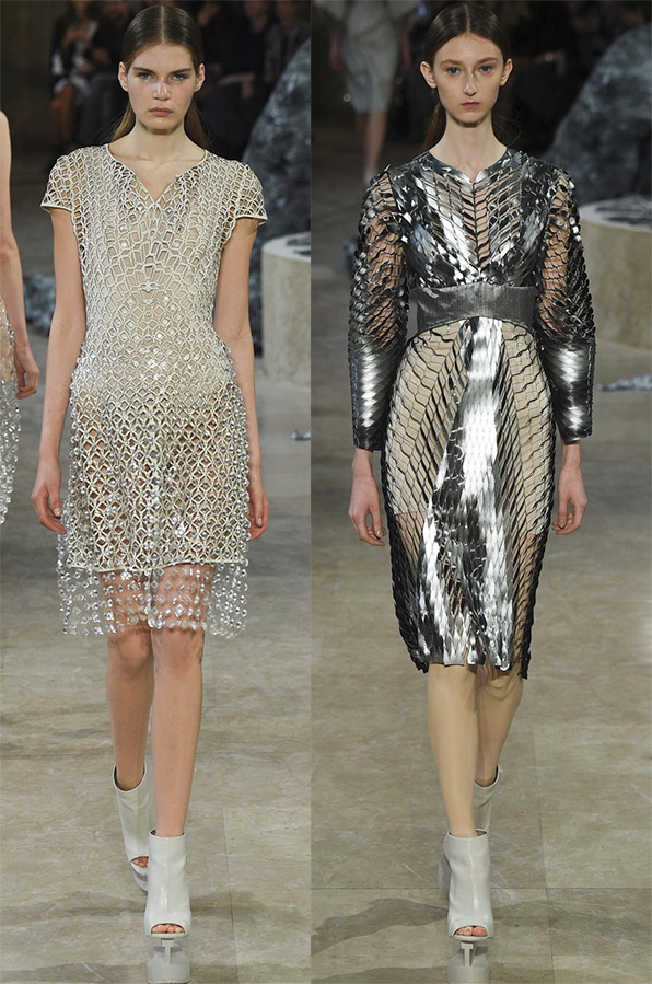 Iris van Herpen fashion mesh