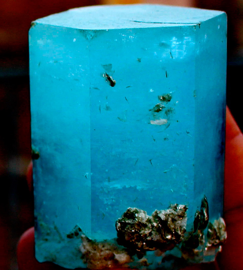 Crystal aquamarine