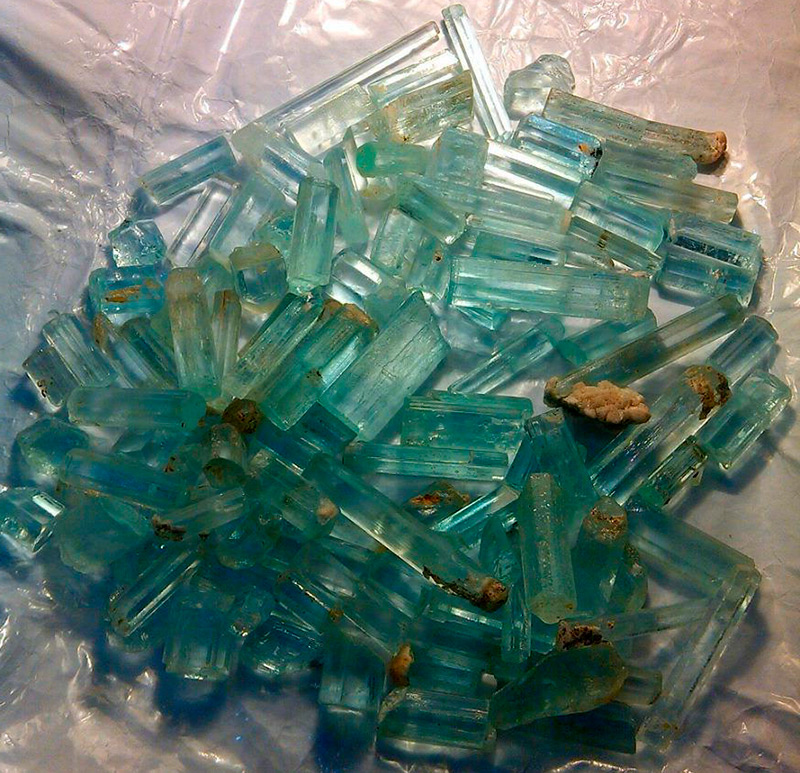 Crystal aquamarine