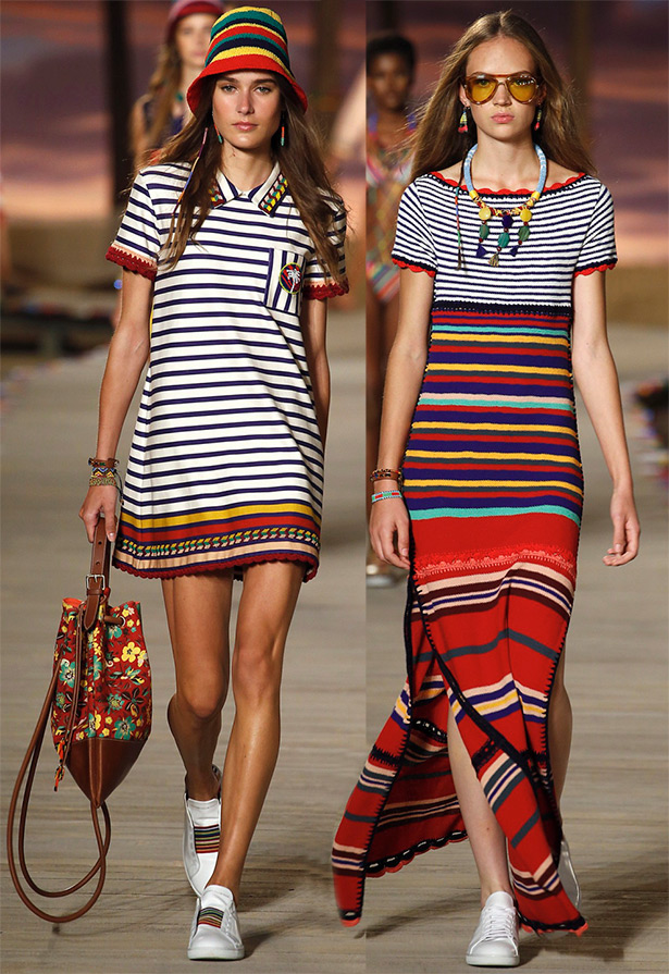 Stripes in Tommy Hilfiger Fashion Collections