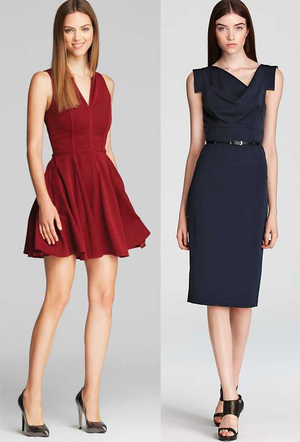 Gabardine dresses