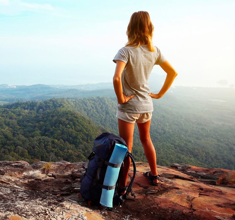 Travel backpack