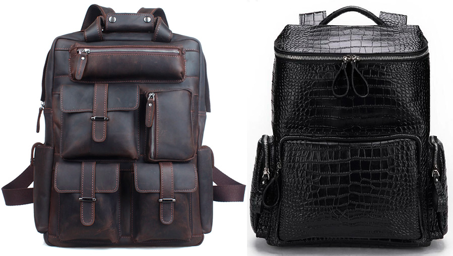 Weekend Leather Backpack