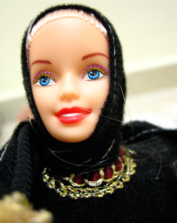 Barbie in islamic clothes