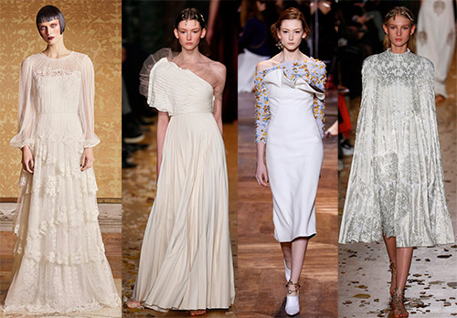 20 White Couture Dresses for Spring / Summer