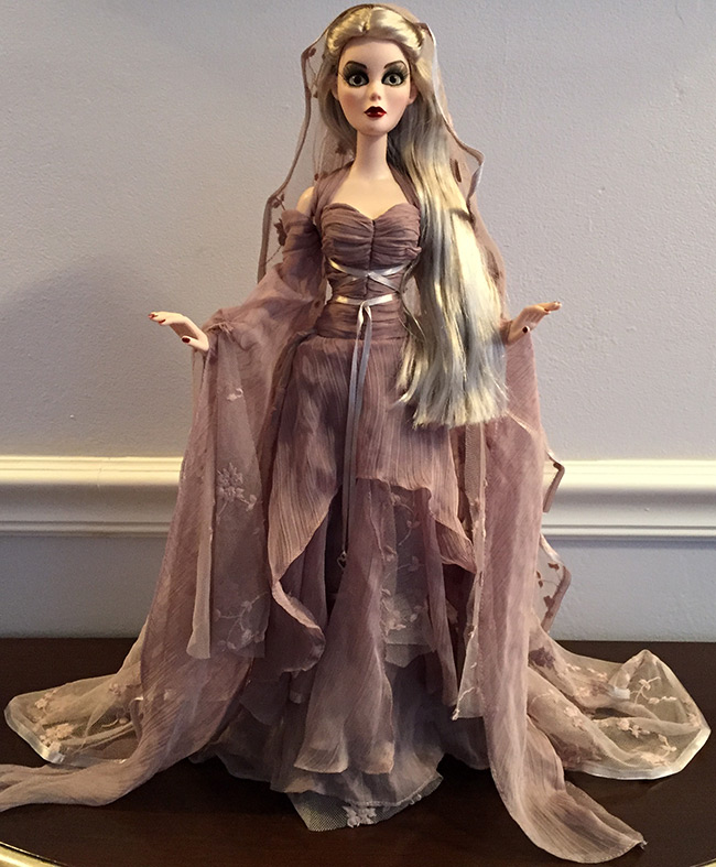 Doll in a luxurious dress