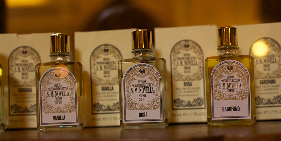 Parfums de la pharmacie Santa Maria Novella