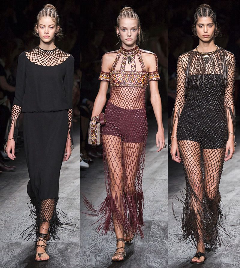 Mesh in the Valentino collection