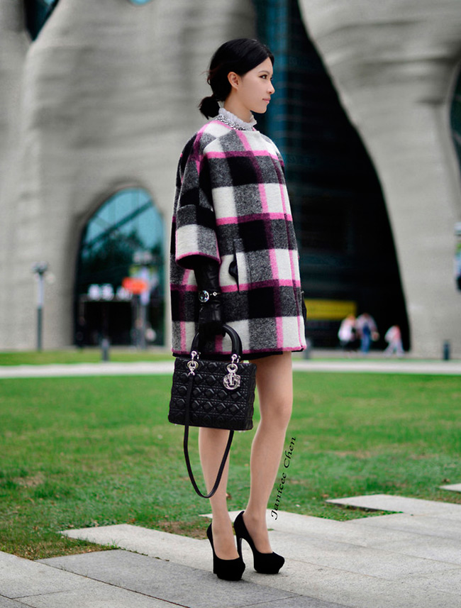 Beautiful and stylish Chinese woman