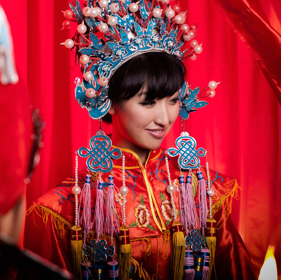 Wedding dresses and traditions in China