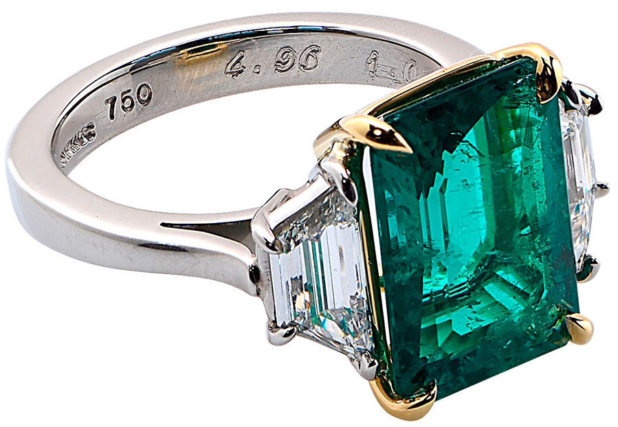 Emerald jewelry and the properties of the stone