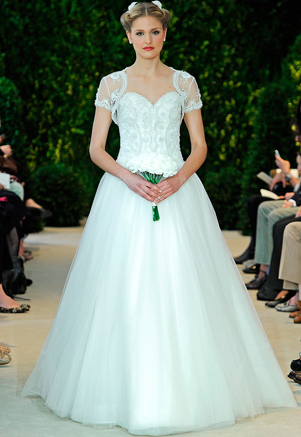 Puffy wedding dresses and princess dresses