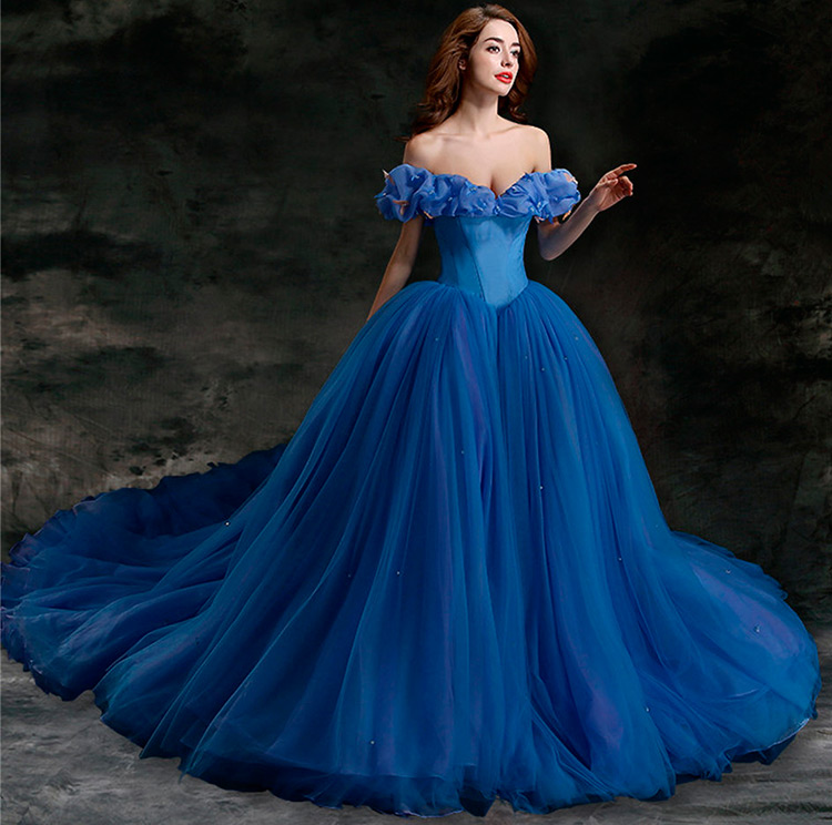 Blue fairy dress