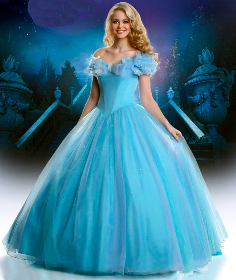 Blue fairy dress