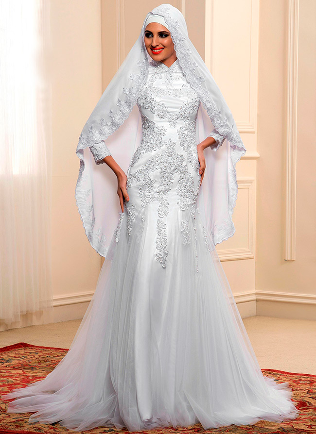 Muslim wedding dress