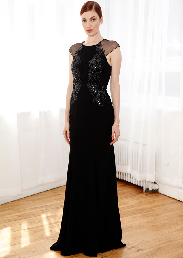 Zac Posen Black Wedding Dress