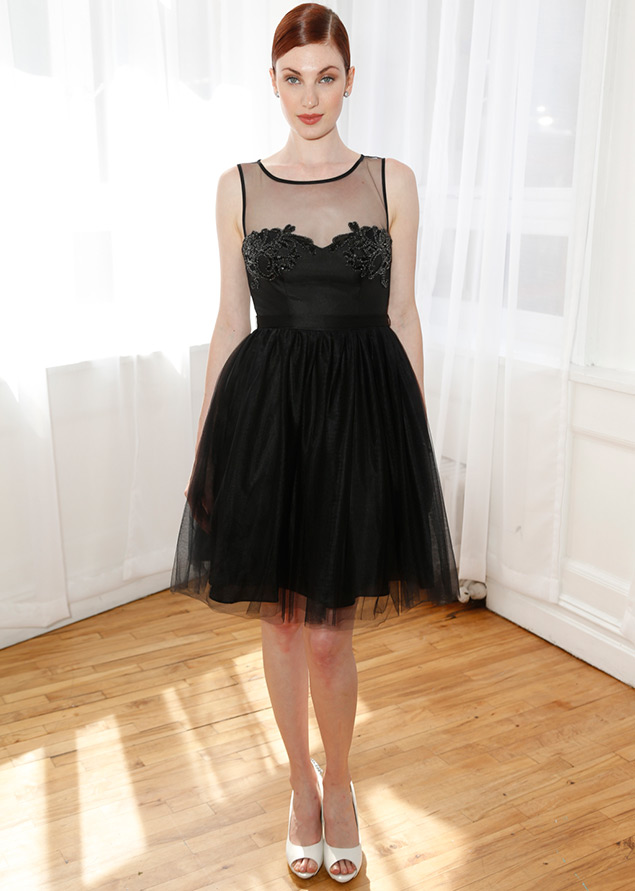 Zac Posen Black Wedding Dress